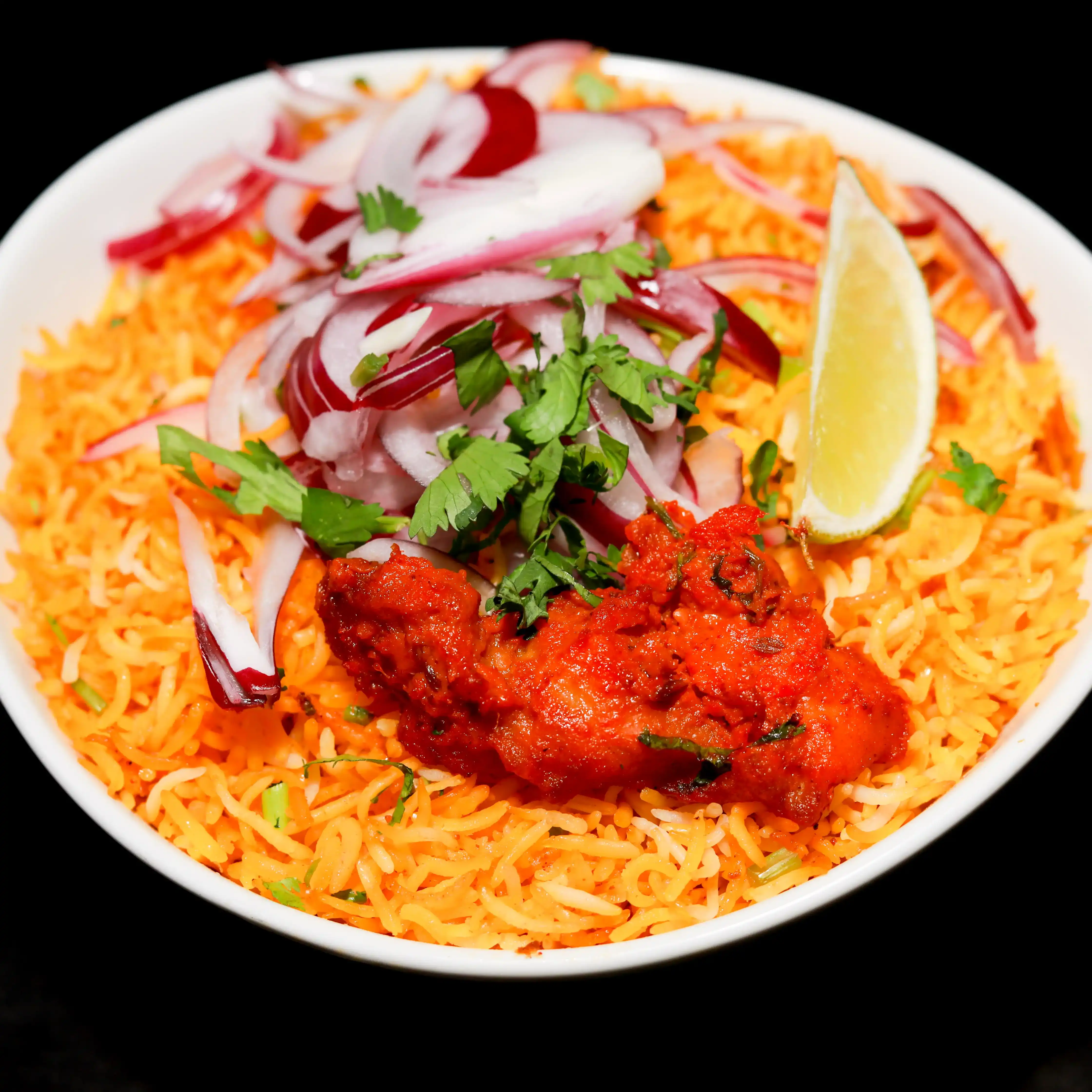 BOGO - Vijayawada Boneless chicken biryani. at Naga's South Indian Cuisine 